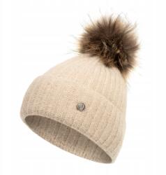 Heyo Női Téli Sapka Heyo Felhajtott Szélű, Pomponos, Alpaca Gyapjú, Meleg, Lengyel (H24513)