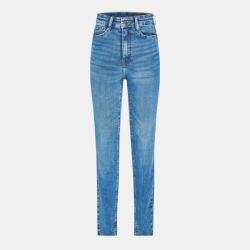 Noisy May Дънки Noisy May Women's Cut Hem Skinny Jeans - Dark Blue Denim