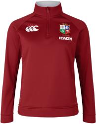 Canterbury British and Irish Lions 1/4 Zip Fleece 2025 Womens - Red Dahlia