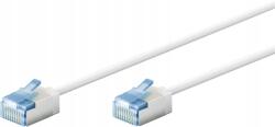 Goobay Patchcord Lan kábel Cat 6A Extra Flex fehér 0.5m (KLANCAT6AFLEXW0050)