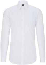 HUGO BOSS Риза с дълъг ръкав Boss Men's Isko Long Sleeve Oxford Shirt - White