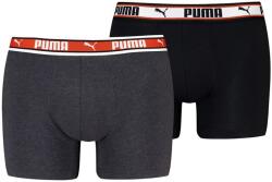 PUMA Боксерки Puma Men's Logo Boxer - Black/Red