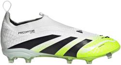 Adidas Детски футболни бутонки adidas Predator Elite Laceless Childrens Firm Ground Football Boots - White/Blk/Lemon