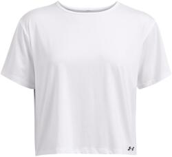 Under Armour Women's Motion Short-Sleeve Performance Gym Top - White