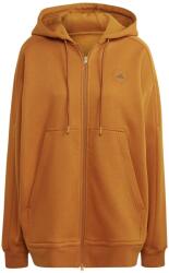 Adidas Суичър Adidas Women's Zip Hoodie - Dark Caramel