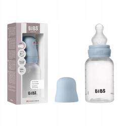 BIBS BPA-mentes, műanyag, hasfájás elleni cumisüveg Bibs 150 ml, orvosi szilikon (50161231)