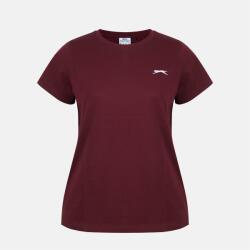 Slazenger Дамска тениска с къс ръкав Slazenger Crew Neck Tee Womens - Burgundy