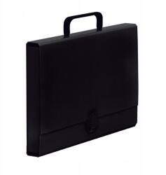 Pastello Aktatáska Fogantyúval A4 4cm Pastello Fekete (5903111839697)