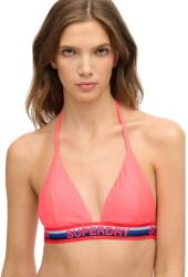 Superdry Triangle Stripe bikini bottom - Pink (Hyper Fire Pink)