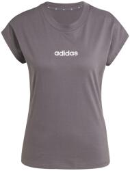 adidas Дамска тениска Adidas Essentials Linear Cotton T-Shirt Womens - Charcoal