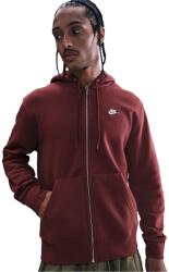 Nike Суичър Nike Sportswear Club Fleece Men's Full-Zip Hoodie - Dark Team Red