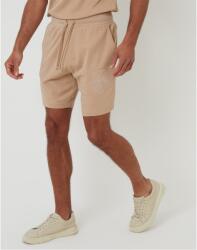 Threadbare Поларени къси панталони Threadbare Men's Ardsley Fleece Jogger Shorts - Stone