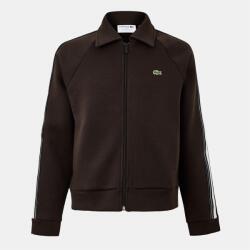 Lacoste Поларено горнище с цип Lacoste Men's Track Full Zip Fleece - Port SKB
