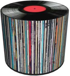 Bertoni Puff vízálló ülőfelület Bertoni otthonra és kertbe, henger puff, Vinyl minta (PUW10)