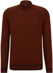 HUGO BOSS Блуза Boss Men's Favino Crew Neck Ribbed Crew Sweatshirt - Medium Brown