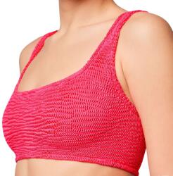 SUNDEK Bra in embossed fabric bikini top - Pink (Pitaya)