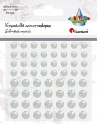 Titanum Öntapadós Kristályok 60 Db Titanum Fehér 412933 (TI412933)