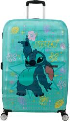 Samsonite WAVEBREAKER Disney STICH FLOWER négykerekű nagy bőrönd 152584-A721 - minosegitaska