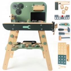  Fa műhely gyerekeknek szerszámkészlet Nagy asztali műhely (DAB1W246)