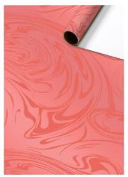  Stewo tekercses csomagolópapír (70x200 cm) metál világospiros, anyagában mintás, Marge (5) (2528529921)