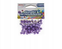 Brewis Befűzhető Gyöngyök Lila 8MM 16G (5906190686886)