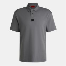 HUGO Блуза с яка HUGO Mens HUGO Deabono Short Sleeve Polo Shirt with Logo Detail - Open Grey 086