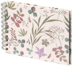  Rössler fotóalbum/scrapbook (19, 5x14, 5 cm, 20 lap, spirál) őszi levelek, Madeira (5) (13291596000)