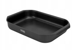 SSW Alumínium tálca 34, 5x24, 5 cm Bbq Chef fekete (327653)