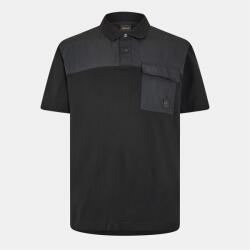 Boss Men's Panel Short-Sleeve Polo - Black