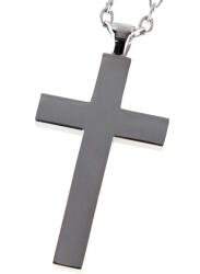 ETNOX Zgardă ETNOX - Big Plain Cross - SK4001B