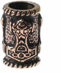 ETNOX mărgea pentru păr (barbă) ETNOX - bronze - BP1007
