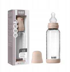 BIBS BPA-mentes kólika gátló üveg cumisüveg 240ml Blush biztonságos (50201244)