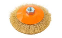 KENDO Drót tányérkefe hullámos 125mm KENDO (011204-0054)