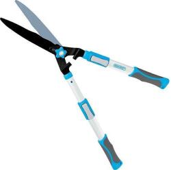 AQUACRAFT ® 370213, kerti, sövényolló, Premium, WavyBlade, Alu/Soft, teleszkópos +20 cm (ST211501)