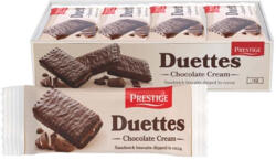  Prestige Duettes csokoládés keksz kakaós tejbevonóval - 22, 25g - koffeinzona
