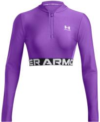 Under Armour Women's HeatGear Long-Sleeve Performance Gym Top - Purple