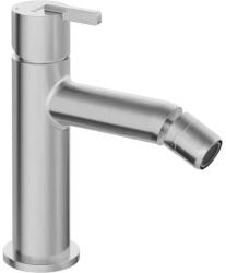 Silia bidé csaptelep, szálcsiszolt acél (BQS_F30M)