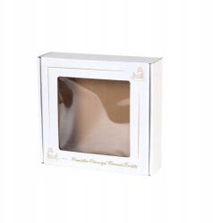  Doboz Karton Ajándék Ablakkal 20X20X5 CM Elsőáldozás