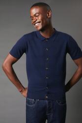 Burton Sötétkék Kötött Gombos Ing (s) (581543)