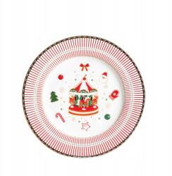 Homla Circoria desszertes tányér csíkos 19 cm Homla (241832)