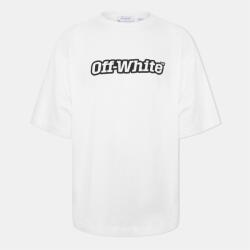Off White Тениска Off White Men's Outline Skate Graphic T-Shirt - White-Black