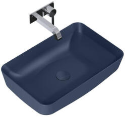AREZZO design pultra ültethető mosdó NOMIA 50x39, matt kék (AR-146053)