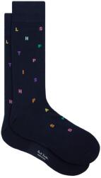 Paul Smith Чорапи Paul Smith Men's Keanu Stamp Crew Socks - Blue 47