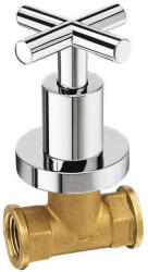 SAPHO AXIA falba süllyesztett elzáró szelep, meleg, 1/2", króm (505H)