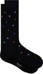 Paul Smith Чорапи Paul Smith Men's Keanu Stamp Crew Socks - Black 79