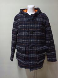 Native Youth Kockás Rövid Kabát, Size M, többszínű, 38% poliészter