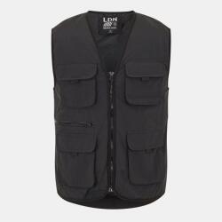 Brave Soul Потник Brave Soul Mens Padded Utility Vest with Zip - Black