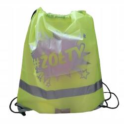  Cipőzsák Neon Sárga Fényvisszaverő Elemekkel 40x34 (5906335041921)