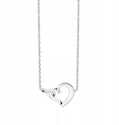 Sentiell Ezüst nyaklánc pr. 925 szív végtelen (Z1559N)