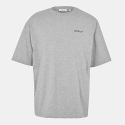 OFF WHITE Тениска OFF WHITE Men's Windy Arrow Skate Oversized T-Shirt - Light Grey/Blk